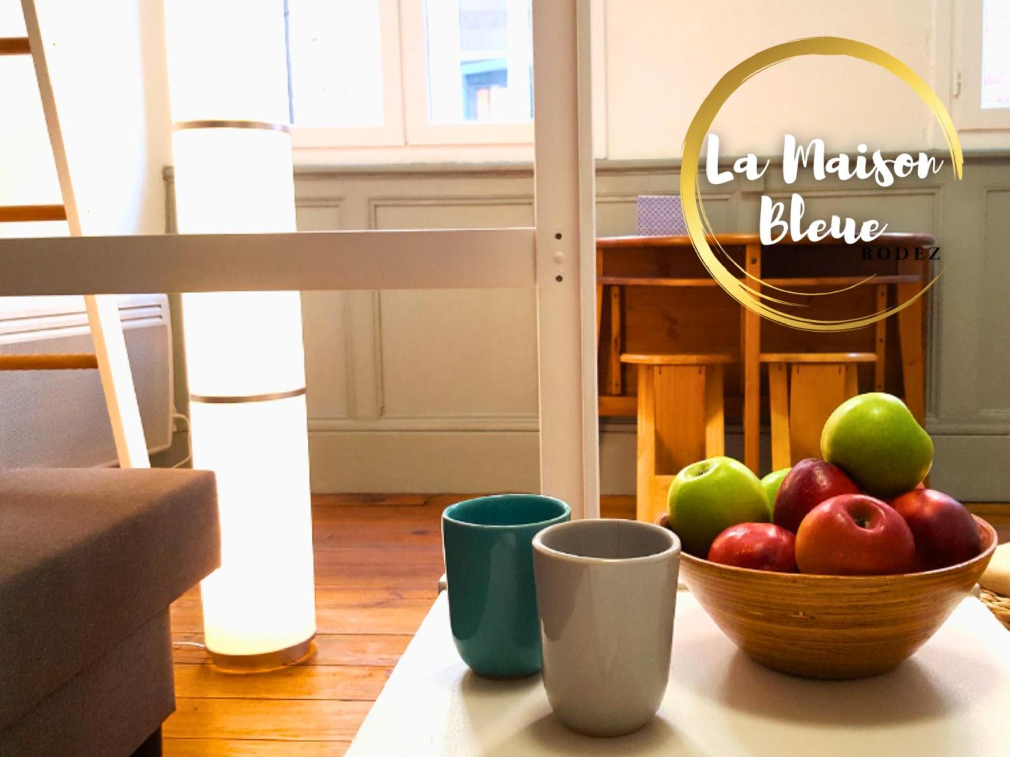 La Maison Bleue, Un Emplacement De Choix A Роде Экстерьер фото